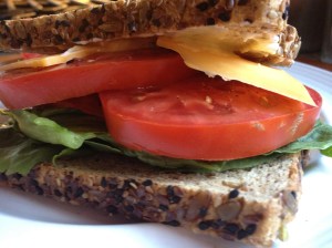 Tomato sandwich