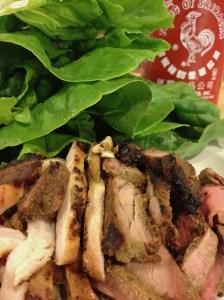 Bulgogi lettuce wraps